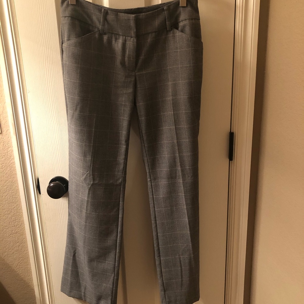 Pin stripe dress pants